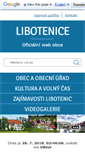 Mobile Screenshot of libotenice.cz